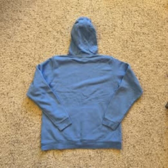 Nike Unisex Blue Hoodie L Downers Grove South High School Mustangs Tennis - Picture 2 of 4